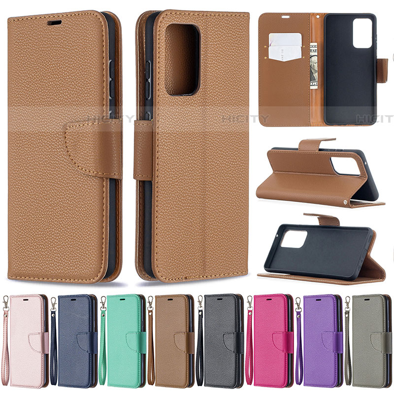 Custodia Portafoglio In Pelle Cover con Supporto B06F per Samsung Galaxy A52 4G