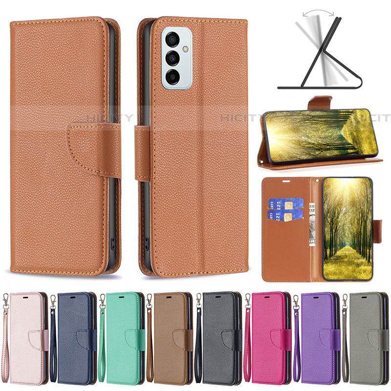 Custodia Portafoglio In Pelle Cover con Supporto B06F per Samsung Galaxy F23 5G