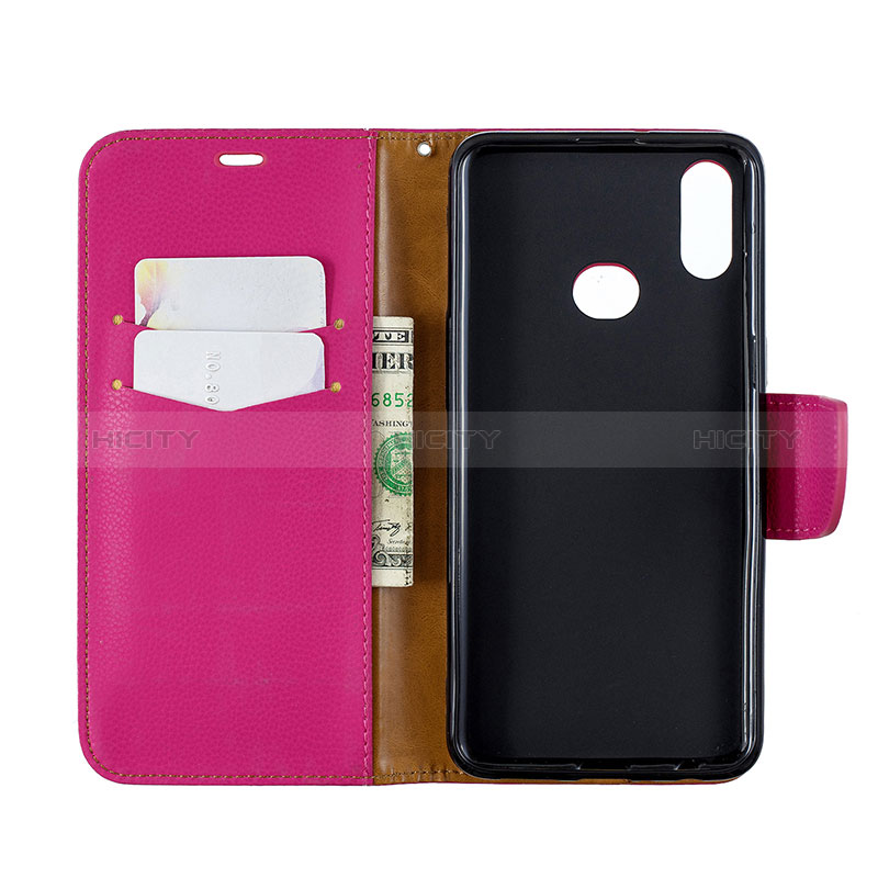 Custodia Portafoglio In Pelle Cover con Supporto B06F per Samsung Galaxy M01s