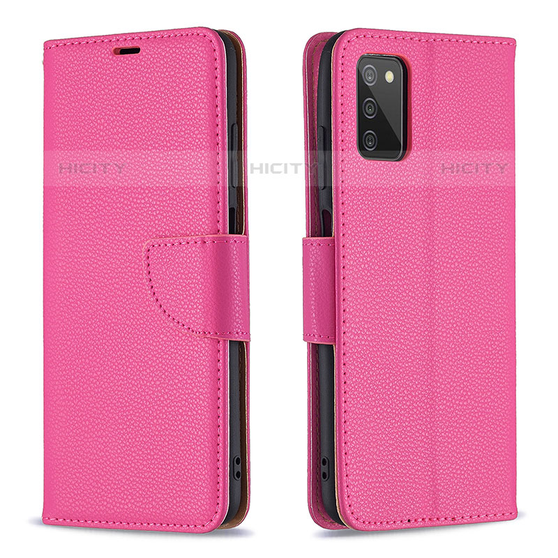 Custodia Portafoglio In Pelle Cover con Supporto B06F per Samsung Galaxy M02s