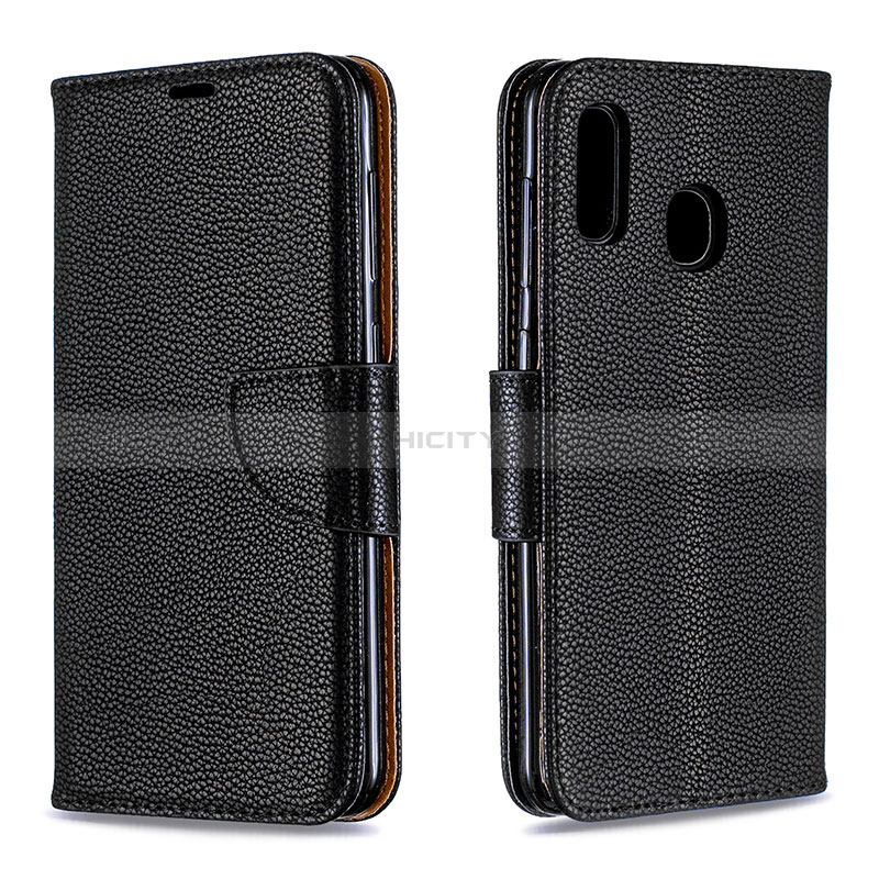 Custodia Portafoglio In Pelle Cover con Supporto B06F per Samsung Galaxy M10S