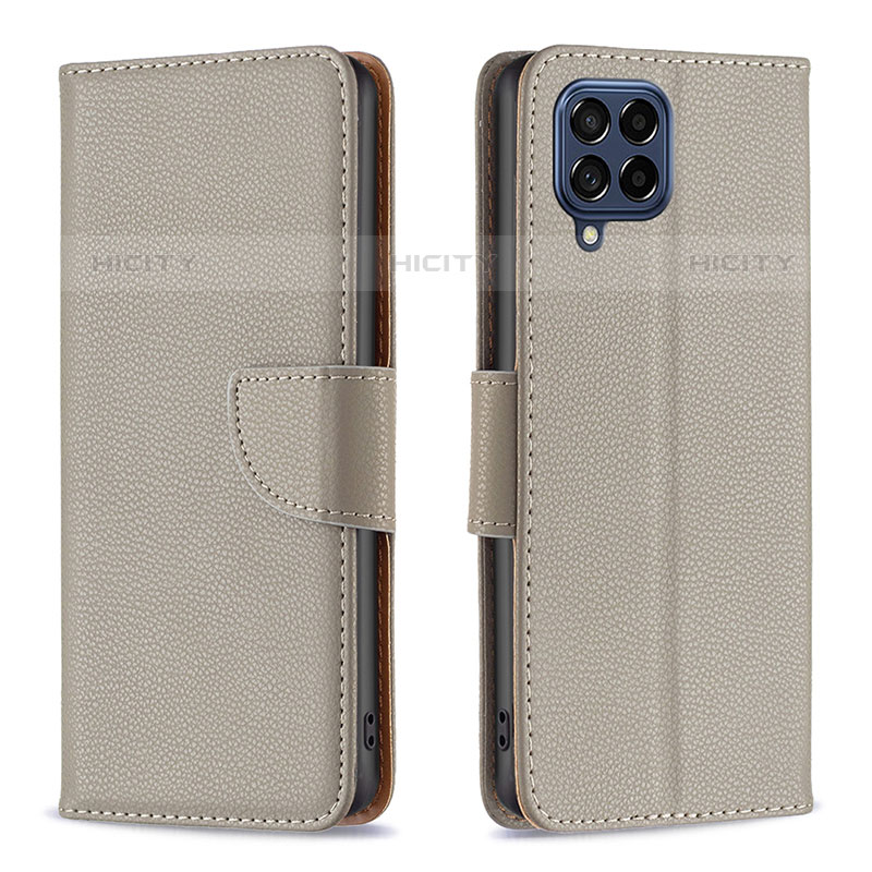 Custodia Portafoglio In Pelle Cover con Supporto B06F per Samsung Galaxy M53 5G