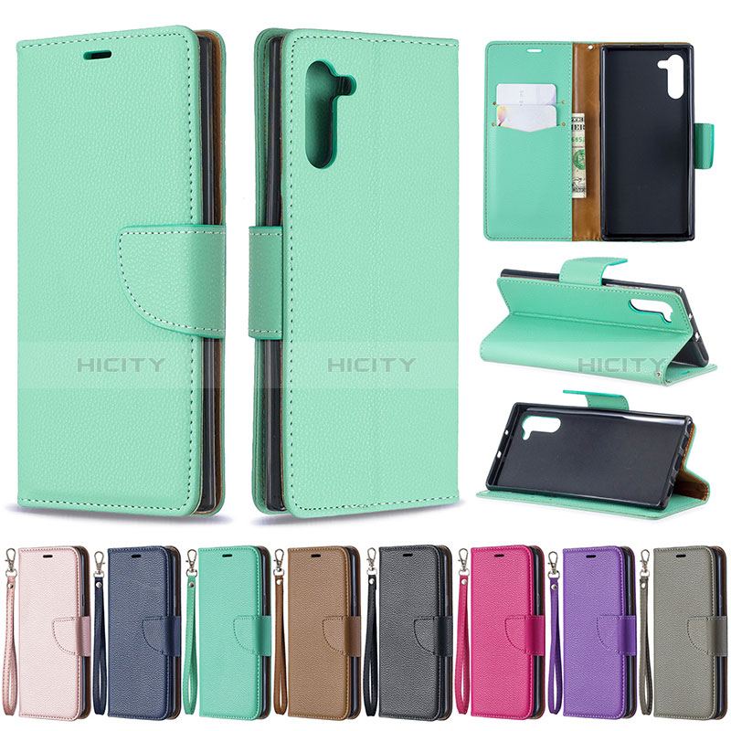 Custodia Portafoglio In Pelle Cover con Supporto B06F per Samsung Galaxy Note 10 5G