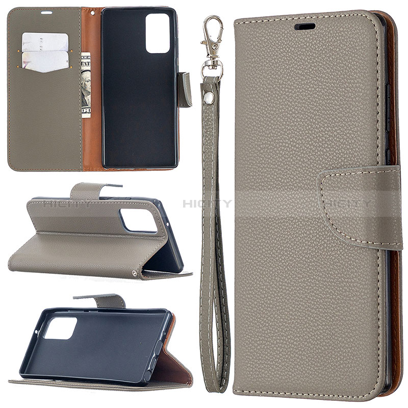 Custodia Portafoglio In Pelle Cover con Supporto B06F per Samsung Galaxy Note 20 5G