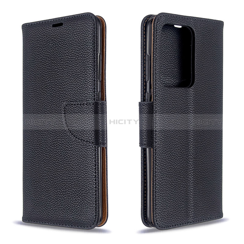 Custodia Portafoglio In Pelle Cover con Supporto B06F per Samsung Galaxy S20 Plus 5G Nero