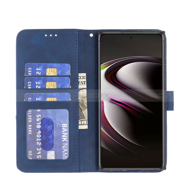 Custodia Portafoglio In Pelle Cover con Supporto B06F per Samsung Galaxy S25 Ultra 5G