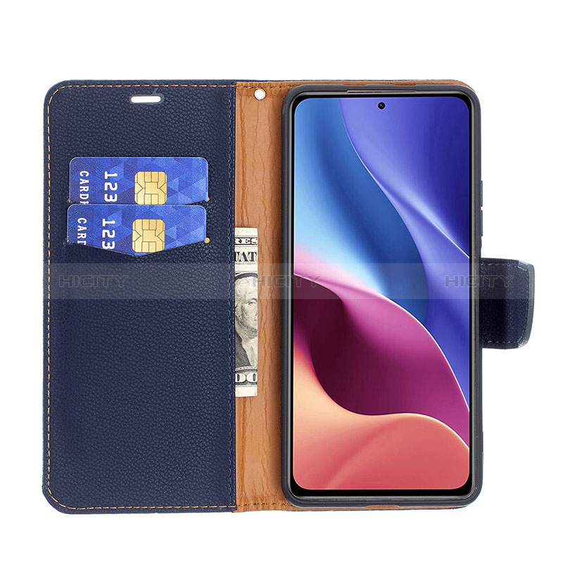 Custodia Portafoglio In Pelle Cover con Supporto B06F per Xiaomi Mi 11i 5G