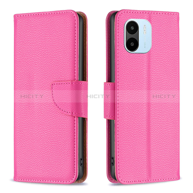 Custodia Portafoglio In Pelle Cover con Supporto B06F per Xiaomi Poco C50