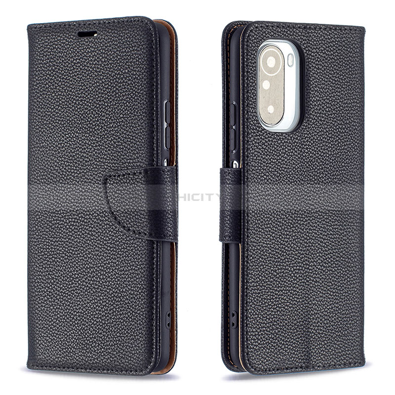 Custodia Portafoglio In Pelle Cover con Supporto B06F per Xiaomi Poco F3 5G