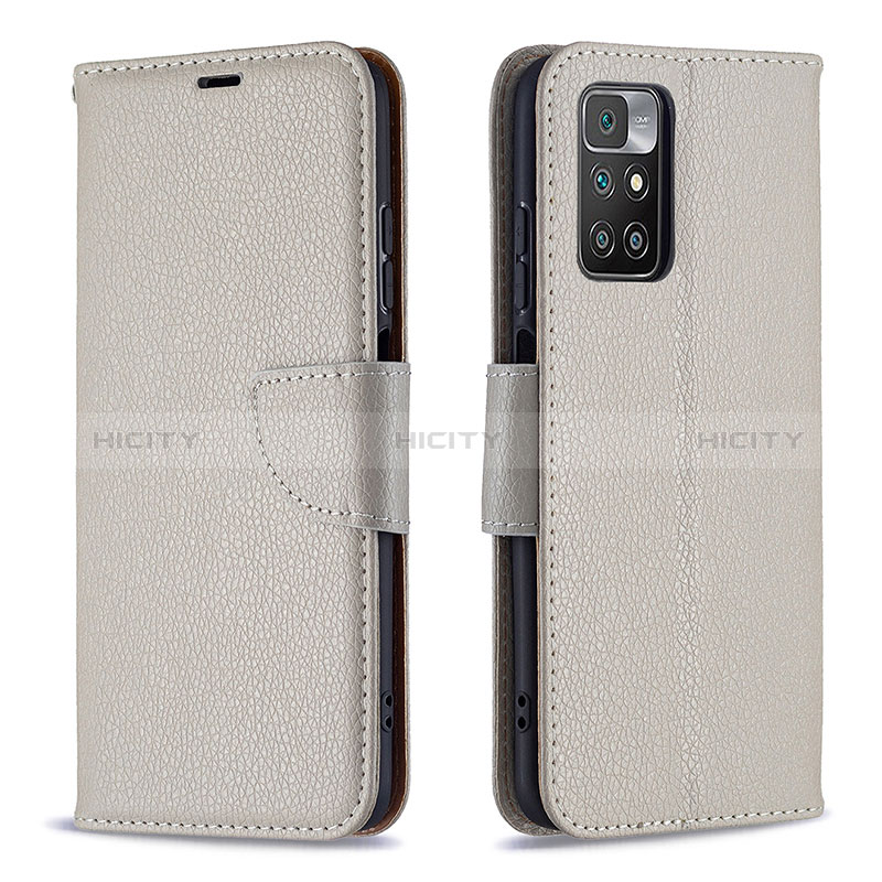 Custodia Portafoglio In Pelle Cover con Supporto B06F per Xiaomi Redmi 10 (2022)