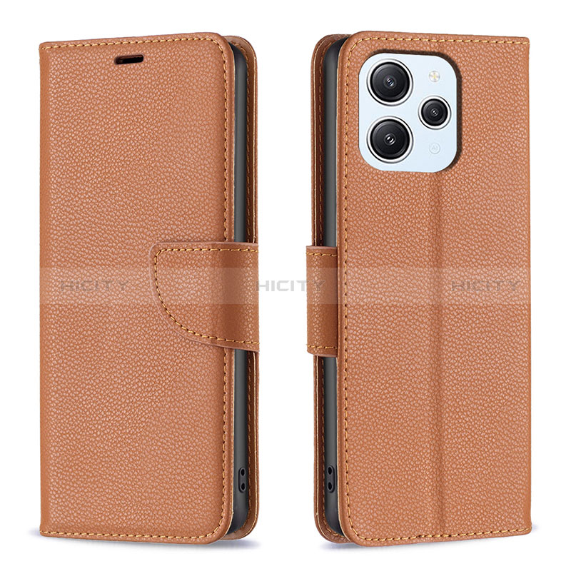 Custodia Portafoglio In Pelle Cover con Supporto B06F per Xiaomi Redmi 12 4G