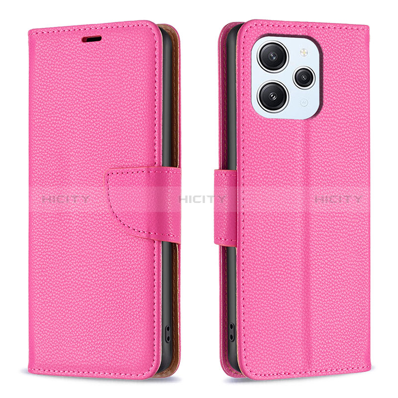 Custodia Portafoglio In Pelle Cover con Supporto B06F per Xiaomi Redmi 12 4G