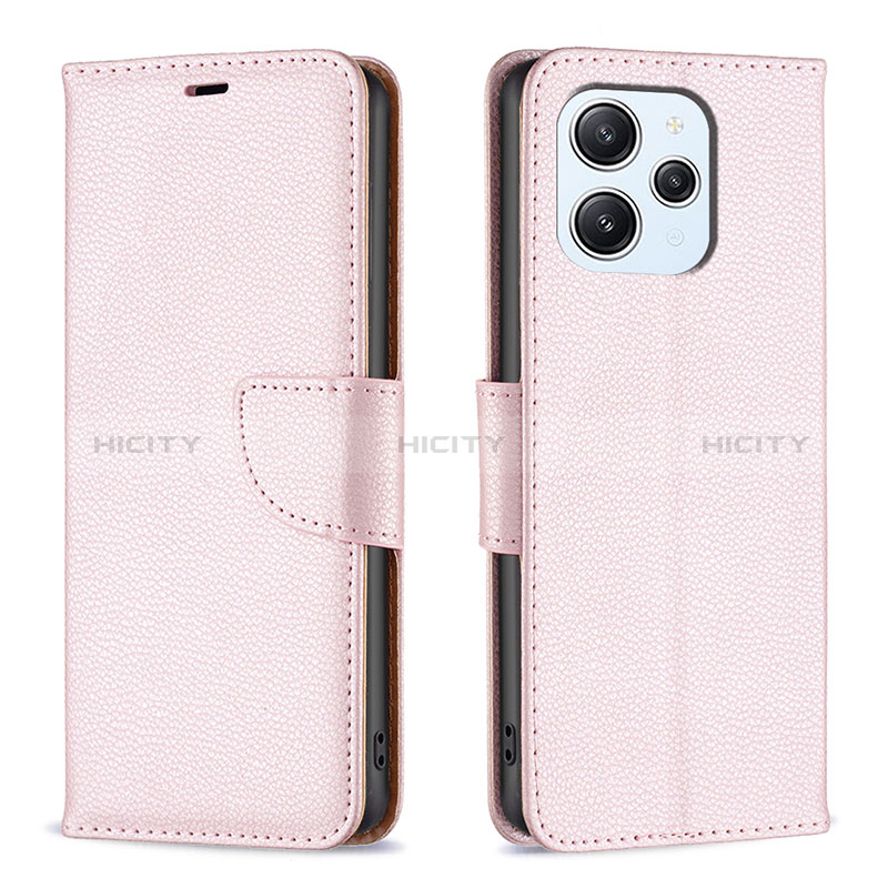 Custodia Portafoglio In Pelle Cover con Supporto B06F per Xiaomi Redmi 12 4G