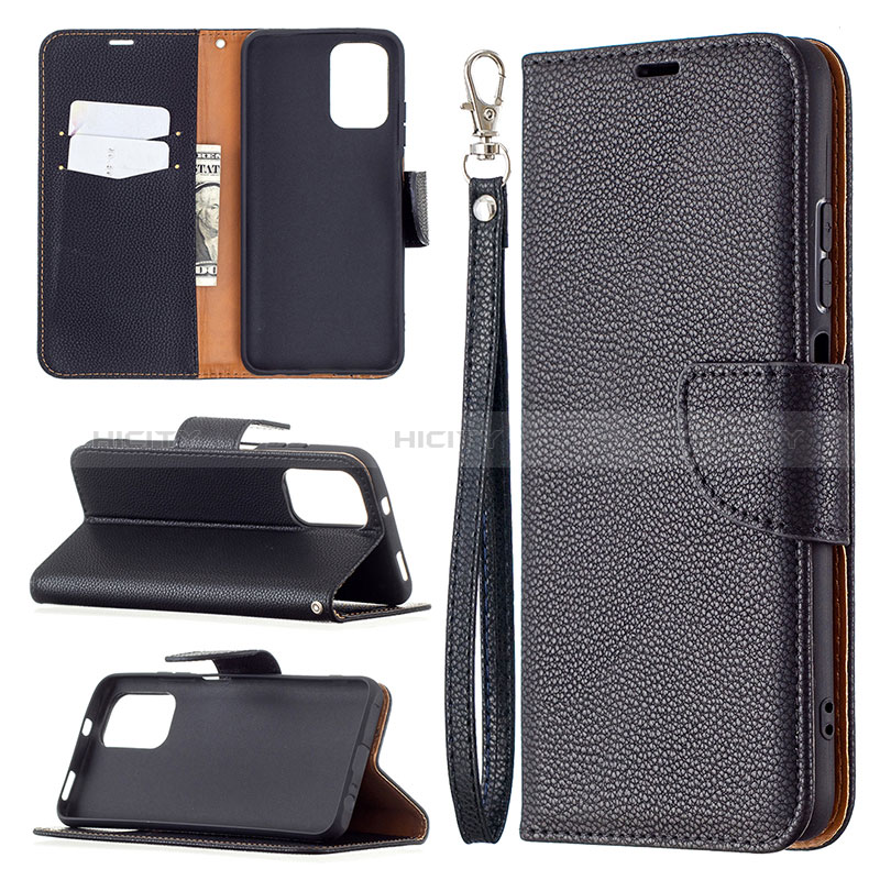 Custodia Portafoglio In Pelle Cover con Supporto B06F per Xiaomi Redmi Note 10 4G