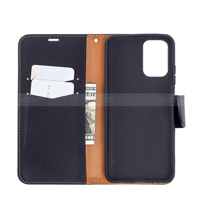 Custodia Portafoglio In Pelle Cover con Supporto B06F per Xiaomi Redmi Note 10 4G