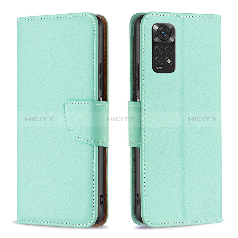 Custodia Portafoglio In Pelle Cover con Supporto B06F per Xiaomi Redmi Note 11 4G (2022)