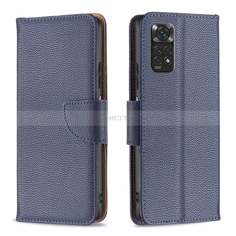 Custodia Portafoglio In Pelle Cover con Supporto B06F per Xiaomi Redmi Note 11 4G (2022)