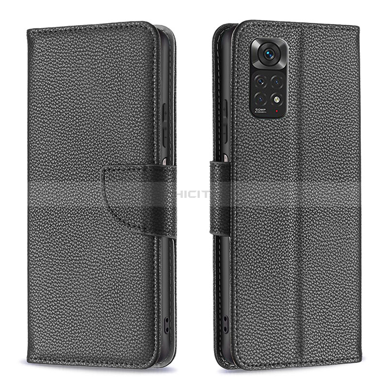 Custodia Portafoglio In Pelle Cover con Supporto B06F per Xiaomi Redmi Note 11 4G (2022)