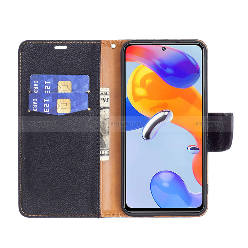 Custodia Portafoglio In Pelle Cover con Supporto B06F per Xiaomi Redmi Note 11 Pro 4G