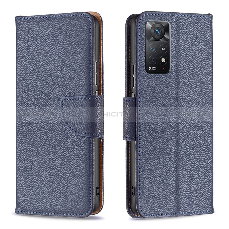 Custodia Portafoglio In Pelle Cover con Supporto B06F per Xiaomi Redmi Note 11 Pro 4G