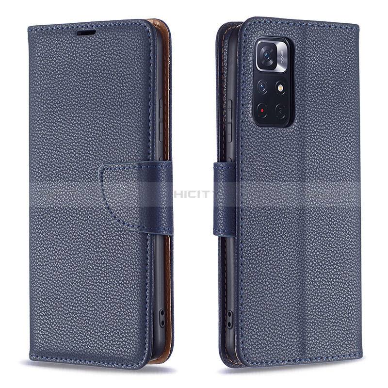 Custodia Portafoglio In Pelle Cover con Supporto B06F per Xiaomi Redmi Note 11T 5G