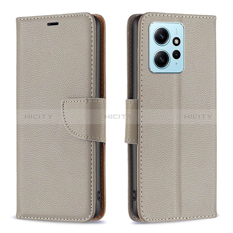 Custodia Portafoglio In Pelle Cover con Supporto B06F per Xiaomi Redmi Note 12 4G