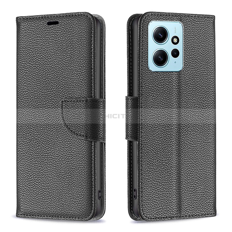 Custodia Portafoglio In Pelle Cover con Supporto B06F per Xiaomi Redmi Note 12 4G