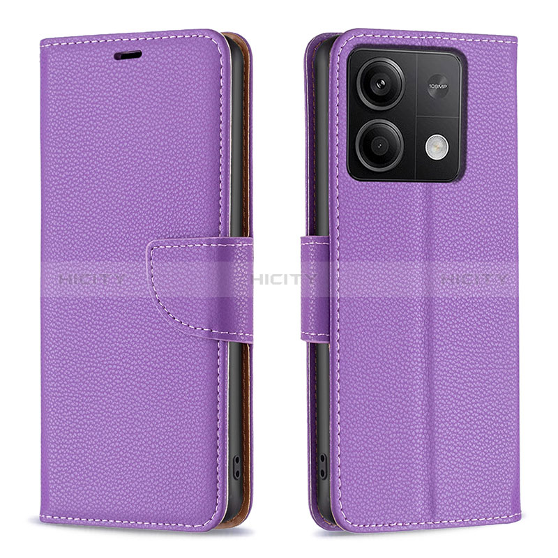 Custodia Portafoglio In Pelle Cover con Supporto B06F per Xiaomi Redmi Note 13 5G