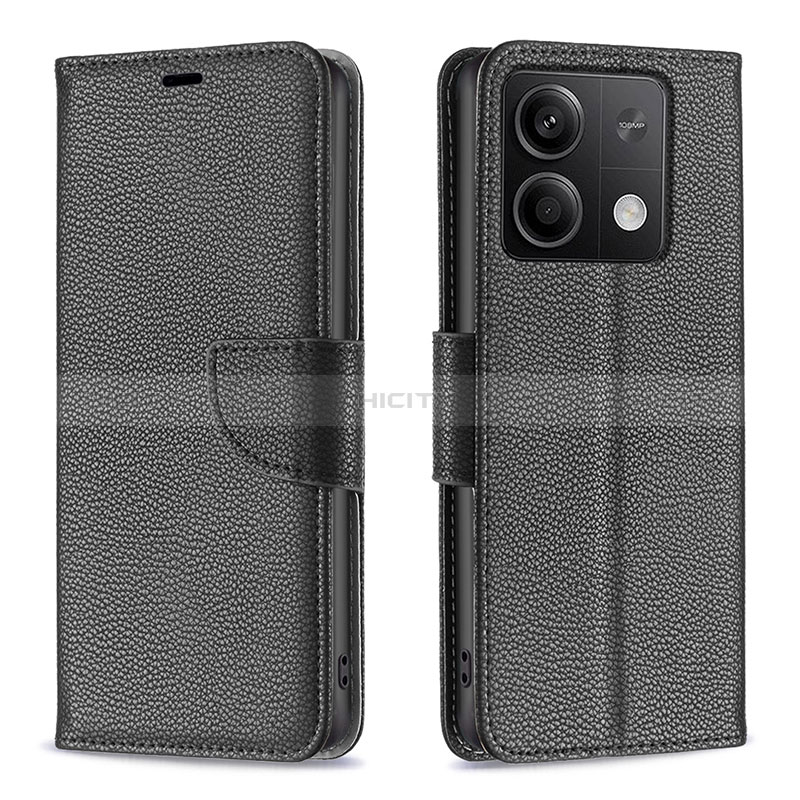 Custodia Portafoglio In Pelle Cover con Supporto B06F per Xiaomi Redmi Note 13 5G