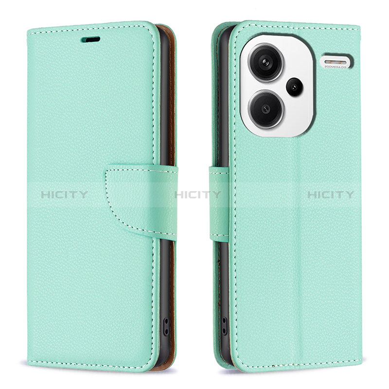 Custodia Portafoglio In Pelle Cover con Supporto B06F per Xiaomi Redmi Note 13 Pro+ Plus 5G