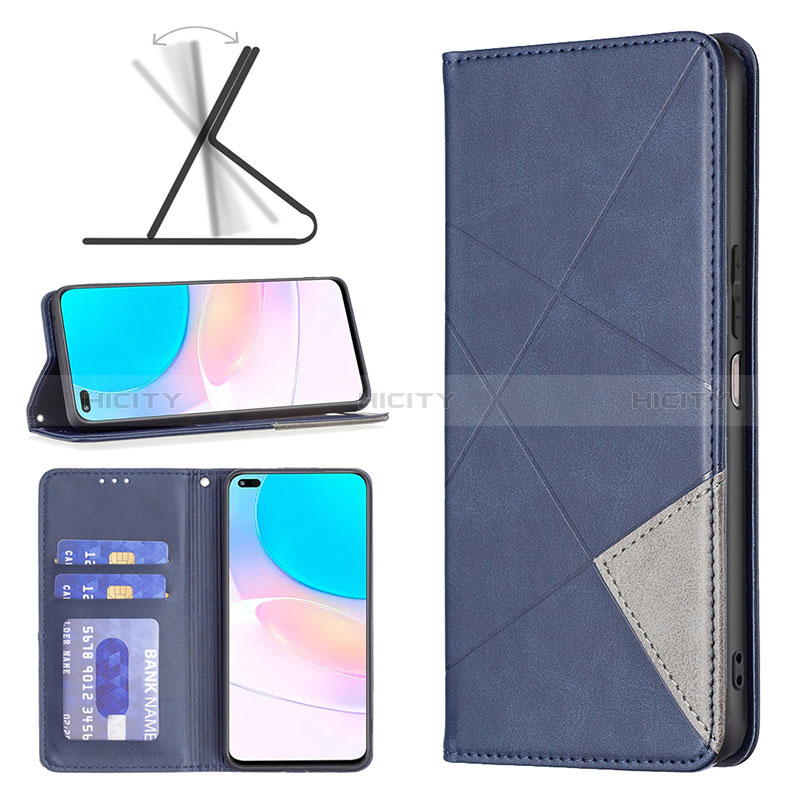 Custodia Portafoglio In Pelle Cover con Supporto B07F per Huawei Nova 8i