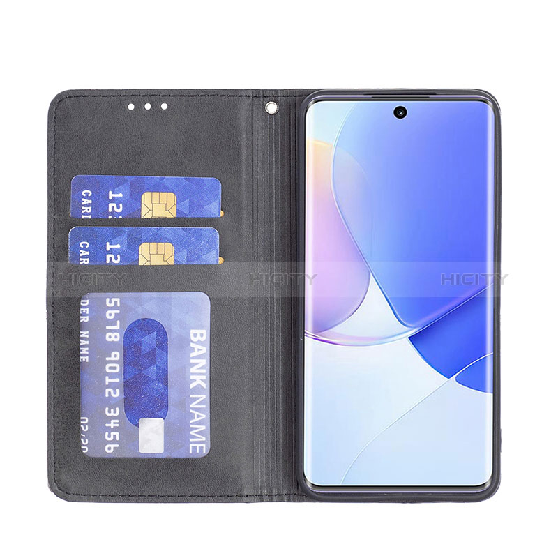 Custodia Portafoglio In Pelle Cover con Supporto B07F per Huawei Nova 9