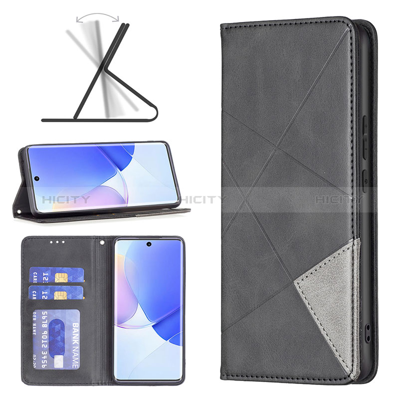 Custodia Portafoglio In Pelle Cover con Supporto B07F per Huawei Nova 9