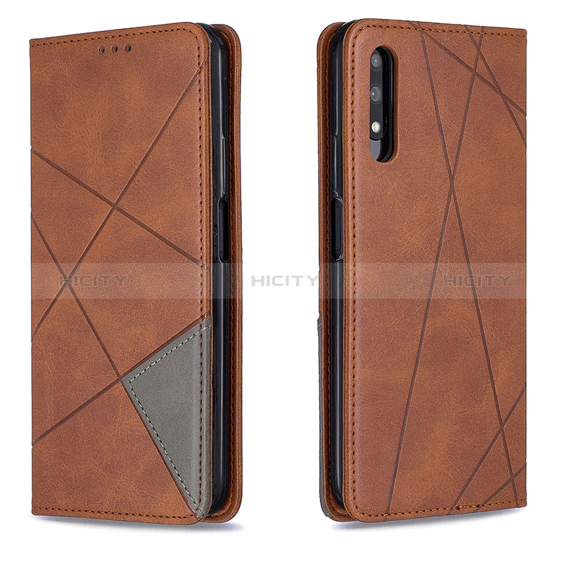 Custodia Portafoglio In Pelle Cover con Supporto B07F per Huawei P Smart Z (2019)