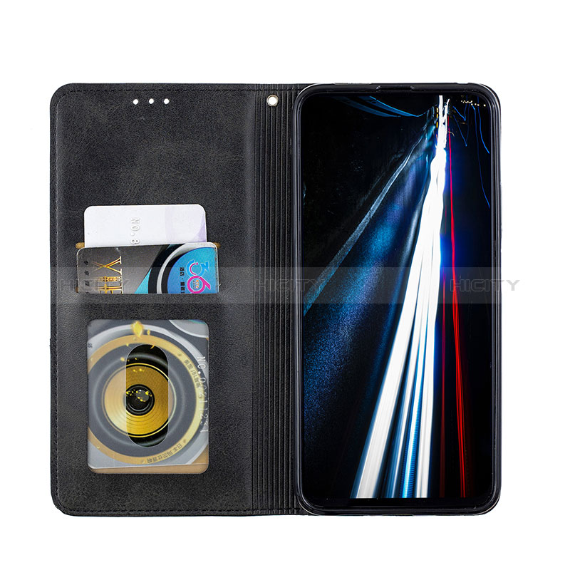 Custodia Portafoglio In Pelle Cover con Supporto B07F per Huawei P Smart Z (2019)