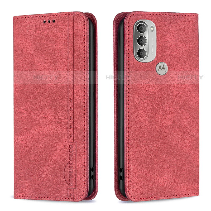 Custodia Portafoglio In Pelle Cover con Supporto B07F per Motorola Moto G51 5G