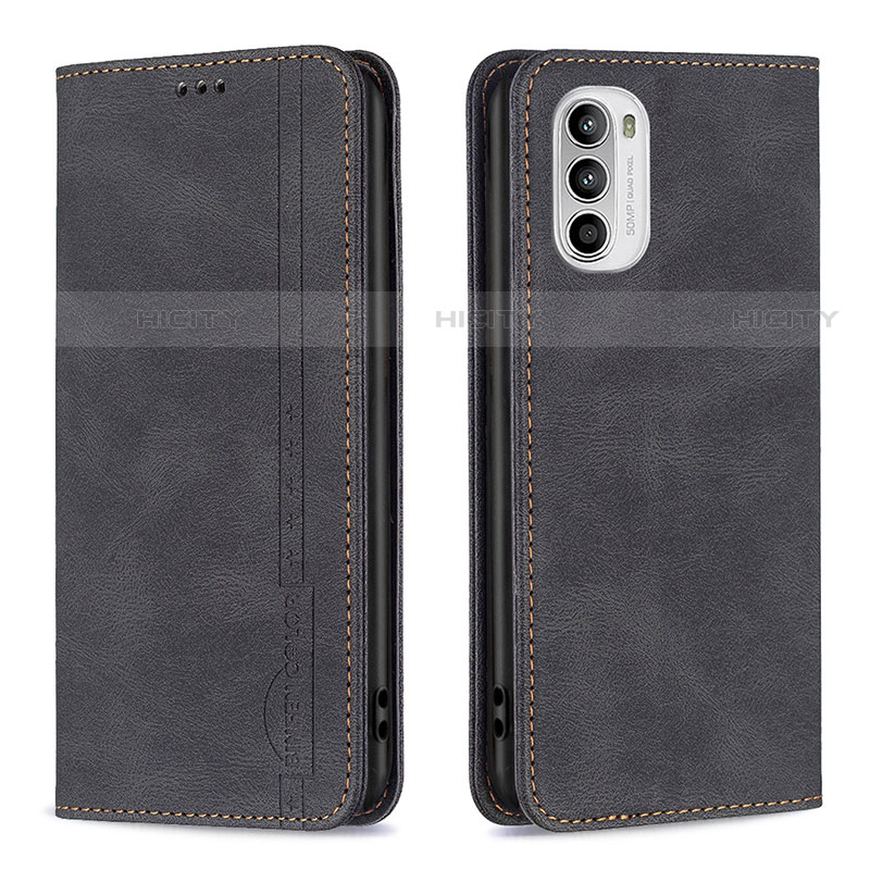 Custodia Portafoglio In Pelle Cover con Supporto B07F per Motorola MOTO G52