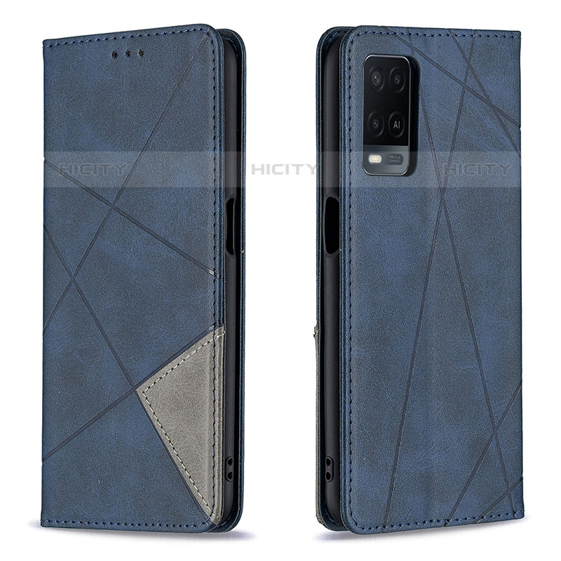 Custodia Portafoglio In Pelle Cover con Supporto B07F per Oppo A54 4G