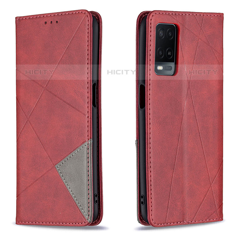 Custodia Portafoglio In Pelle Cover con Supporto B07F per Oppo A54 4G