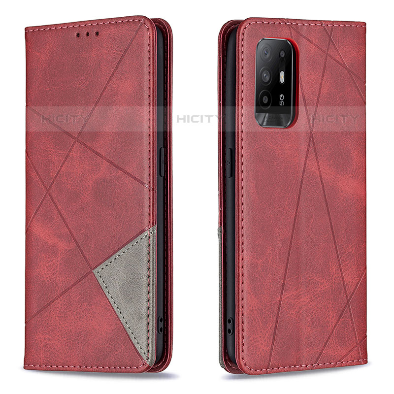 Custodia Portafoglio In Pelle Cover con Supporto B07F per Oppo A94 5G