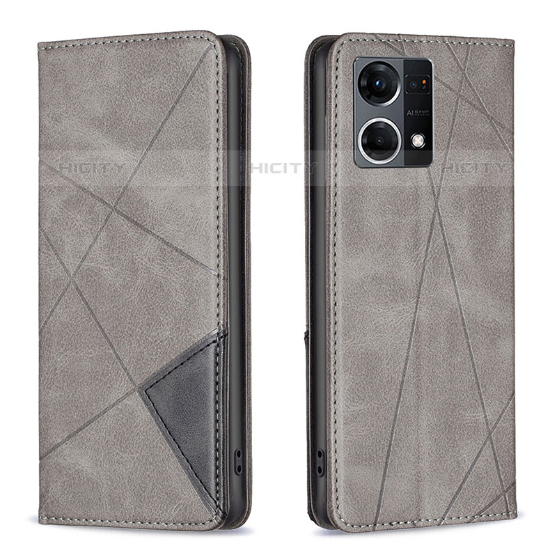 Custodia Portafoglio In Pelle Cover con Supporto B07F per Oppo F21s Pro 4G