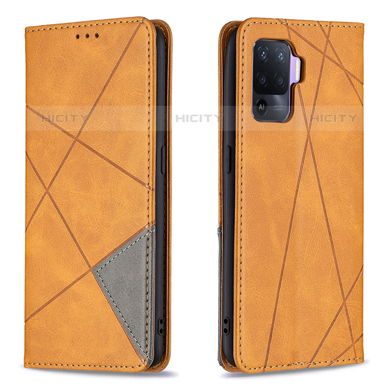 Custodia Portafoglio In Pelle Cover con Supporto B07F per Oppo Reno5 Lite