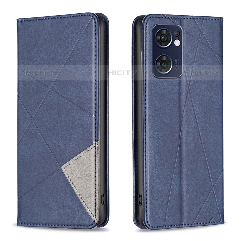 Custodia Portafoglio In Pelle Cover con Supporto B07F per Oppo Reno7 5G