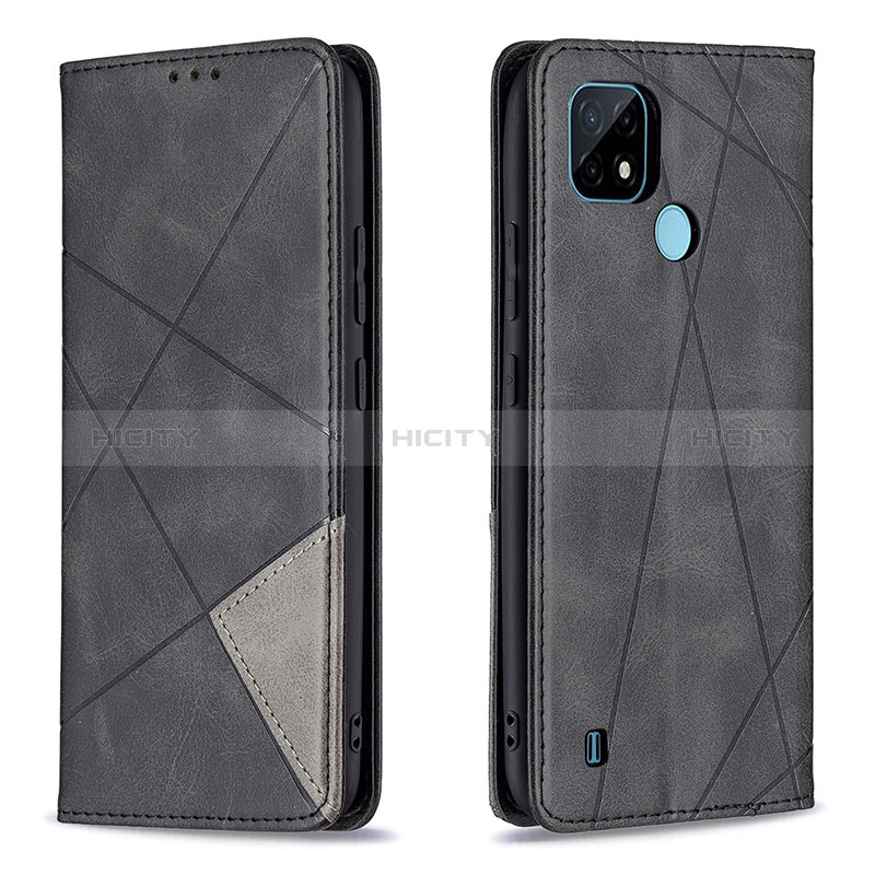 Custodia Portafoglio In Pelle Cover con Supporto B07F per Realme C21