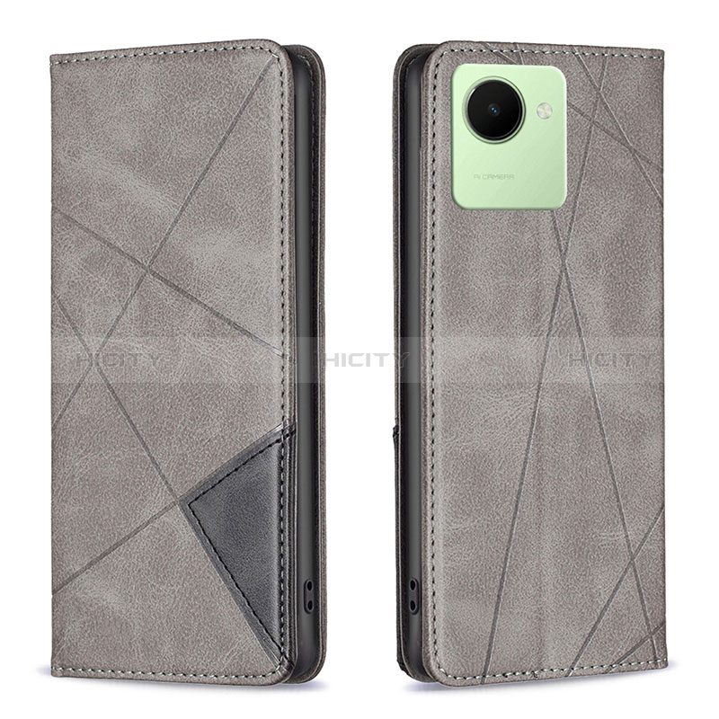 Custodia Portafoglio In Pelle Cover con Supporto B07F per Realme C30