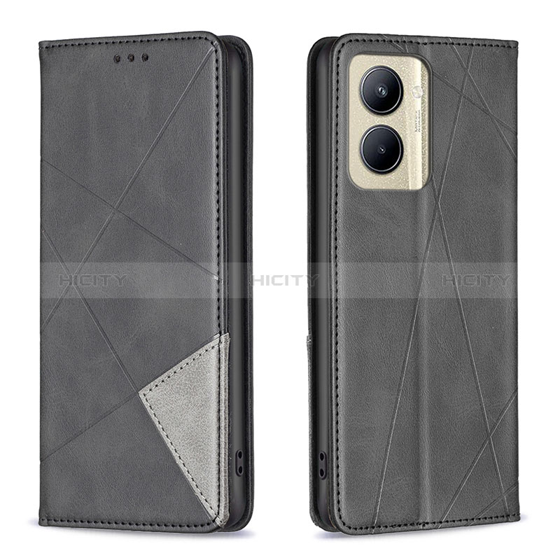 Custodia Portafoglio In Pelle Cover con Supporto B07F per Realme C33 (2023)