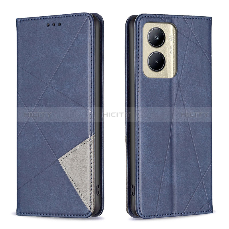 Custodia Portafoglio In Pelle Cover con Supporto B07F per Realme C33 (2023)