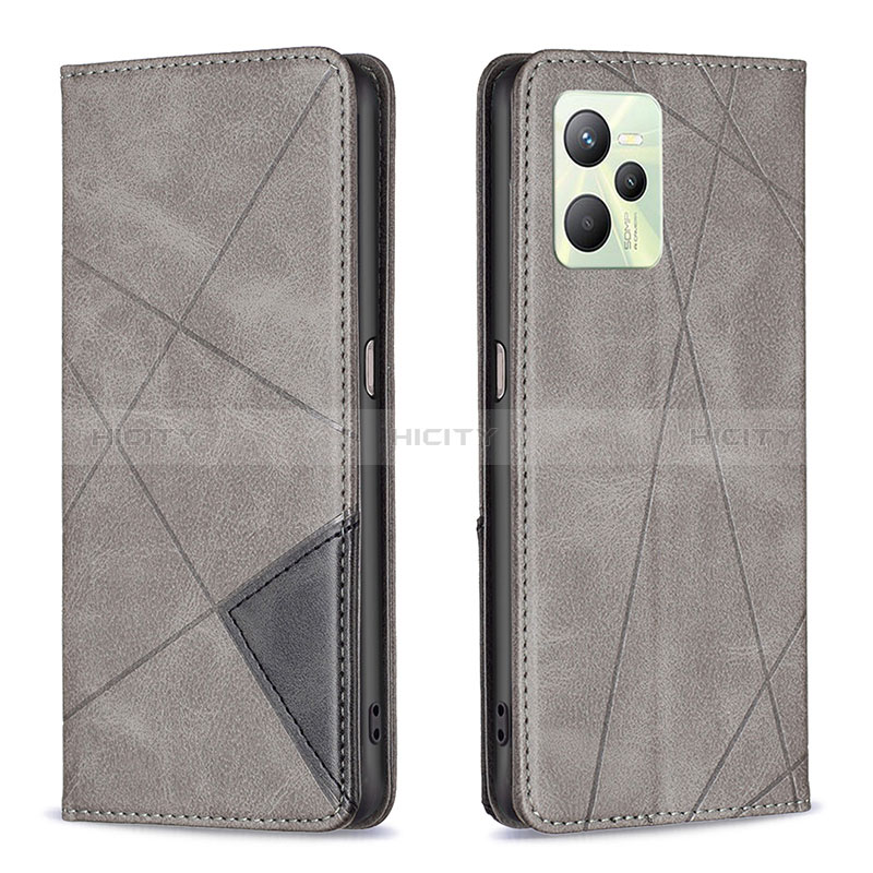 Custodia Portafoglio In Pelle Cover con Supporto B07F per Realme C35