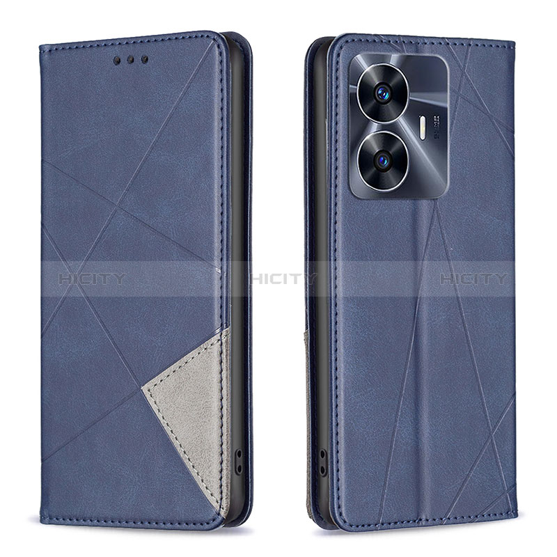 Custodia Portafoglio In Pelle Cover con Supporto B07F per Realme C55