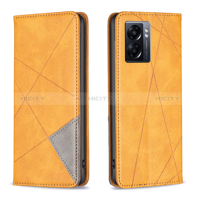 Custodia Portafoglio In Pelle Cover con Supporto B07F per Realme V23i 5G